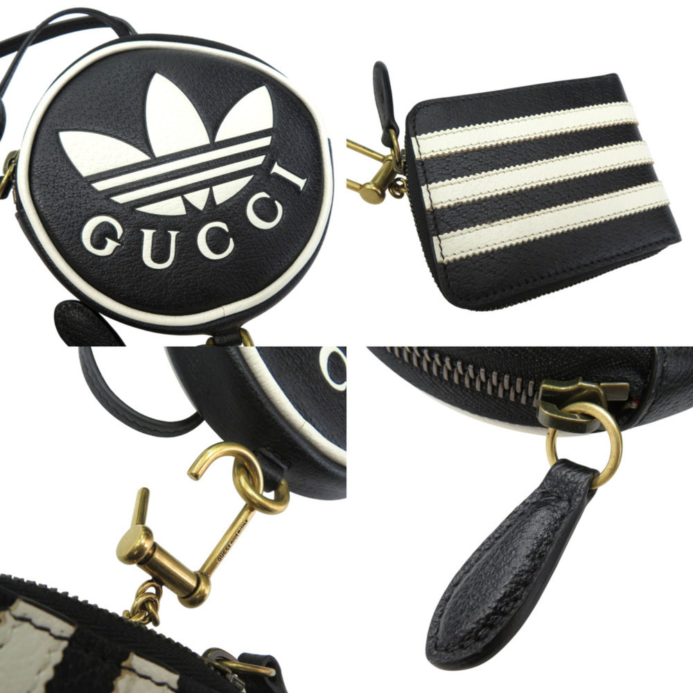 Unused Gucci x adidas Originals Mini Neck Pouch, Multi-Purpose Wallet/Coin Ca... - Picture 8 of 10